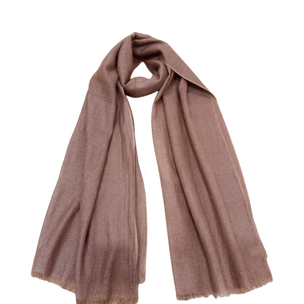 Elegant Brown Scarf